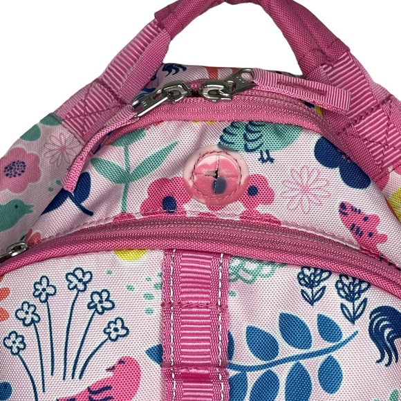 Floral Pink Pottery Barn Kids Backpack - Picture 2 of 7